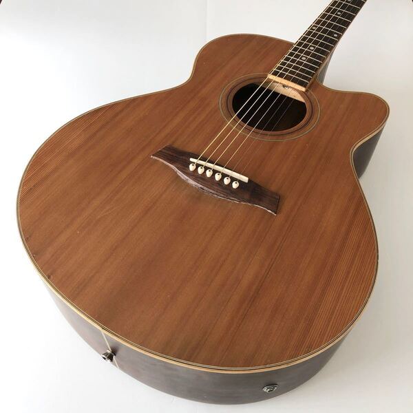 【ブリッジ浮き補修済み】Ibanez アイバニーズ AEL50-CS LG アコースティックギター 訳あり