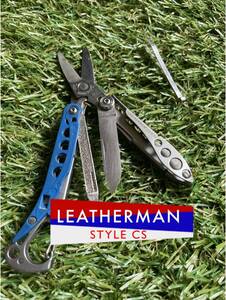 LEATHERMAN STYLE CS Blue レザーマン マルチツール ハサミ