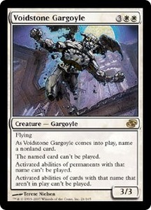 虚空石のガーゴイル/Voidstone Gargoyle [PLC] 次元の混乱 MTG 英語 021 Y1