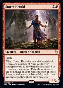 嵐の伝令/Storm Herald [THB] テーロス還魂記 MTG 英語 156 H0.5Y0.5