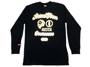 【送料無料】新品NESTA BRAND 長袖Tシャツ ネスタブランド正規品014 Mサイズ ロンT レゲエ ヒップホップ ダンス ストリート系 ライオン