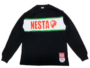 【送料無料】新品NESTA BRAND 長袖Tシャツ ネスタブランド正規品041 Mサイズ ロンT レゲエ ヒップホップ ダンス ストリート系 ライオン