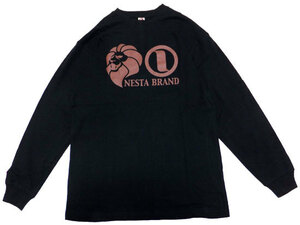 【送料無料】新品NESTA BRAND 長袖Tシャツ ネスタブランド正規品059 Lサイズ ロンT レゲエ ヒップホップ ダンス ストリート系 ライオン