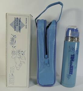 *08G# Shikoku Bank Tom . Jerry / Tom & Jerry stainless steel bottle # used 