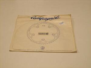 カンパニョーロ Campagnolo(カンパ) NJS刻印 C-レコード(スーパーレコード) Pista チェンリング 46t 未開封新品