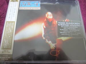 帯付美品２枚組Cd　トッド・ラングレン/ノー・ワールド・オーダー エクスパンデッド・エディション Todd Rundgren No world order Expanded