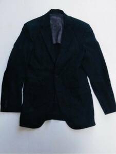  Inter National guarantee Lee Beams linen jacket /International Gallery BEAMS/ stretch / black /44