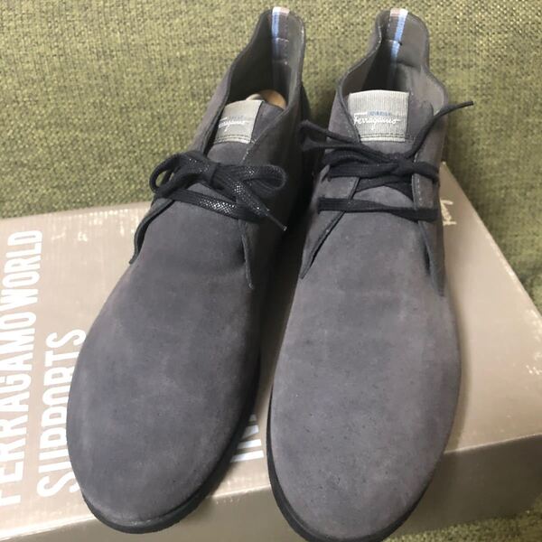 Salvatore Ferragamo スエード men'sブーツ