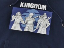 【新品】キングダム/KINGDOM パーカー 長袖【M】紺/ネイビー◆ トップス 男性用_画像2