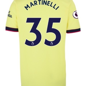 【送料無料】 アーセナル マルティネッリ オーセンティック 2021-22 アウェイ (M)