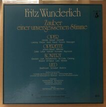 Fritz Wunderlich Zauber Einer Unvergessenen Stimme【中古LPレコード】 西ドイツ盤 フリッツ・ヴンダーリヒ_画像2