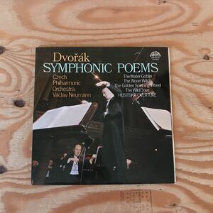 K7FM1-210629 レア［LP レコード DVORAK SYMPHONIC HUSITSKA OVERTURE４10 2591／2］Czech Phiharmonic