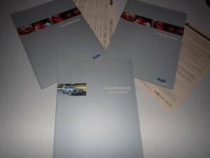 * Ford [ Mustang ] catalog together /2006 year 8 month /OP& limited model catalog attaching / postage 198 jpy 