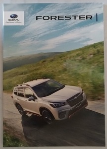  Forester (5BA-SK9, 5AA-SKE) car body catalog FORESTER 2018.06 secondhand book * prompt decision * free shipping control N3643③