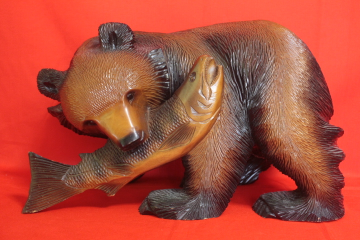 ヤフオク! -木彫り 熊 大型(アンティーク、コレクション)の中古品 