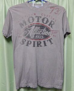 AFFLICTION AMERICAN CUSTOMS 半袖Ｔシャツ　ＸＬ　中古