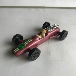 ■昭和レトロ 不明　ミニカー レーシングカー　F1当時物■検）おまけ食玩消しゴム昔グリコ古い当時森永おもちゃ玩具