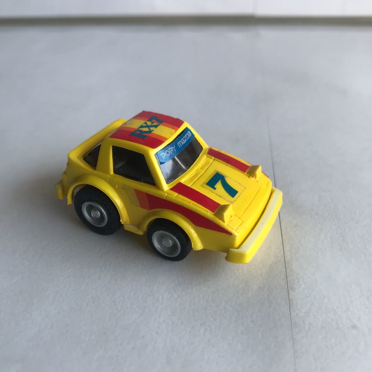 チョロQ A品番 No.A-80 マツダ サバンナ RX-7 イエロー 日本製