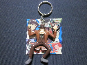 # Lupin III figure key holder Zenigata Koichi #