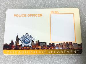 ☆ Популярные американские преступные фильмы драмы товары Чикаго идентификационная карта полиции Чикаго Бланк (Unstalled) Тип (Поиск: полицейский значок) ☆