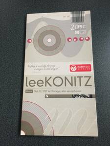 ★☆【CD】Modern Jazz Archive: Lee Konitz / リー・コニッツ☆★