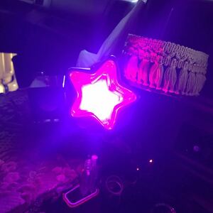  Star marker attaching gold . mountain drink holder 12/24V ho taru blinking controller attaching star type deco truck retro in car illumination 