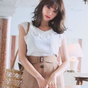 新品★今季★ Rirandture★ラッフル前後2WAYブラウス小嶋陽菜着用