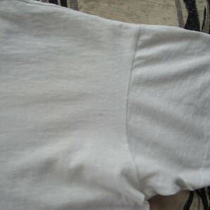 レア ブラジル製 MADE IN BRAZIL 70s 80s 90s UNKNOWN 当時物 ビンテージ オリジナル サンセット ビーチ 染み込み プリント Tee Tシャツ Mの画像10
