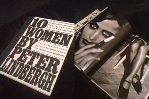  popular!! representative work foreign book!* work compilation [10 WOMEN BY PETER LINDBERGH] Peter Lindberg /VOGUE/ super model 