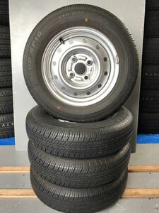 A309 送料無料　中古タイヤ　145/80R13☆夏タイヤ4本☆ホイールセット♪