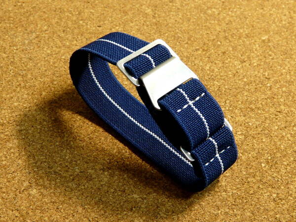 ♯MARINE-NATIONALE/MN STRAPS！MARINE-NAVY & WHITE 22MM！MNストラップ！＃ネコポス発送で全国送料無料！