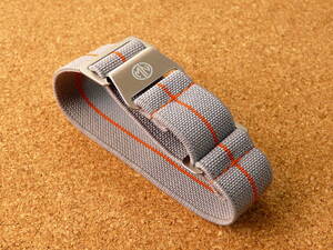 MARINE-NATIONALE/MN-STRAPS!GREY-ORANGE 22MM|MN strap!* cat pohs shipping free shipping!