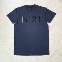 【新品・未使用】N°21 KIDS ロゴTシャツ ネイビー　12Y（150㎝）N21032N0003_画像1