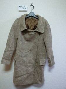 miumiu coat Brown 40 #MS563 MiuMiu 