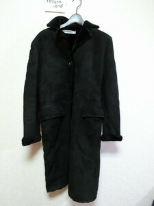 JILSANDER レザーコート 36 ブラック #104642 ジルサンダー