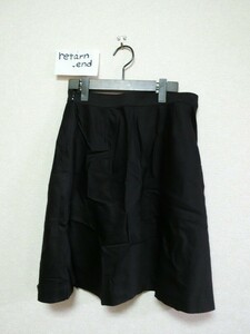 Harrods スカート 3 ブラック 台形 #10511037 ハロッズ
