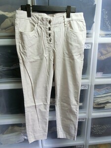 BRUNELLO CUCINELLI Denim pants I42 white Brunello Cucinelli 