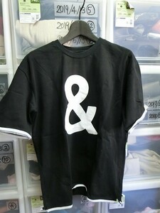 ARCH & LINE アンドロゴTシャツ 3 ブラック #A-311356-2 アーチ＆ライン