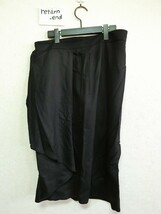 UMIT BENAN スカート 46 ブラック #1159-343-2645 ウミットベナン_画像2