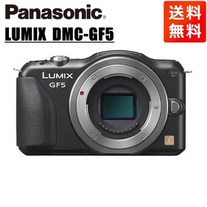 パナソニック Panasonic ルミックス DMC-GF5 ボディ ブラック ミラーレス一眼 カメラ 中古
