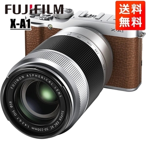  Fuji Film FUJIFILM X-A1 50-230mm телеобъектив комплект Brown беззеркальный однообъективный камера б/у 