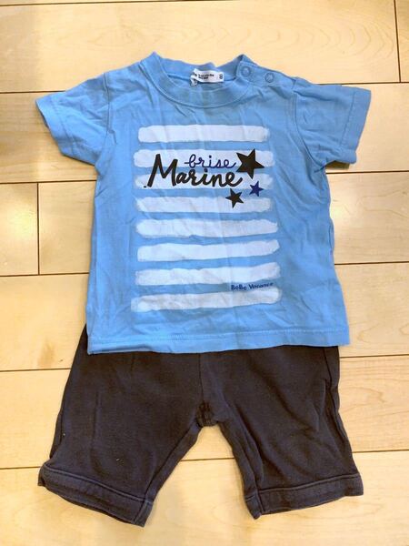 べべ Tシャツ パンツ 男の子 80 セット BeBe