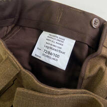 British Army イギリス軍　ドレスパンツ　ブラウン　80-80サイズ　Barrack Dress Trousers DEAD STOCK ブリティッシュアーミー 英軍_画像6