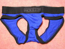 即決新品 McKillop Sexy Male Underwear Bulge Envy バックホール Brief- Glory モダール 青色 現品表記サイズ　M_画像1