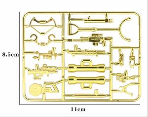 翌日発送　メタル光沢仕様　武器　工具　セット3 ブロックミニフィグ　レゴ　LEGO 互換 ブロック ミニフィギュア レゴ 互換 u