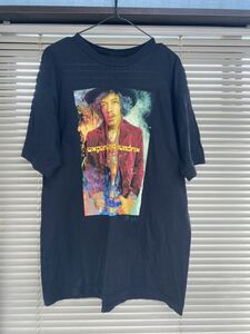 当時物　90'S ジミーヘンドリックス　Tシャツ　Lサイズ　ヴィンテージ　バンドTシャツ　コピーライト　Jimi Hendrix Tシャツ　USA製　