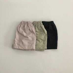 韓国子供服　daily＆swim pants ブラック120 新品　水着　キッズ水着　キッズショートパンツ