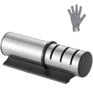 包丁研ぎ器 キッチンツールシャープナー3レベル荒研削精密研削修理と研磨ブレード