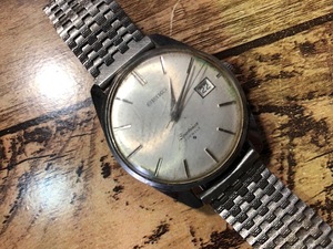 BK069 希少 レア アンティーク SEIKO セイコー Sportsman スポーツマン デイト 17石 882990 ヴィンテージ 手巻 メンズ 腕時計