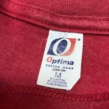T●245 USA古着 90s～ 企業物 チリソース Tシャツ M 赤 オールド ヴィンテージ アメリカ古着　調味料 Optima_画像6